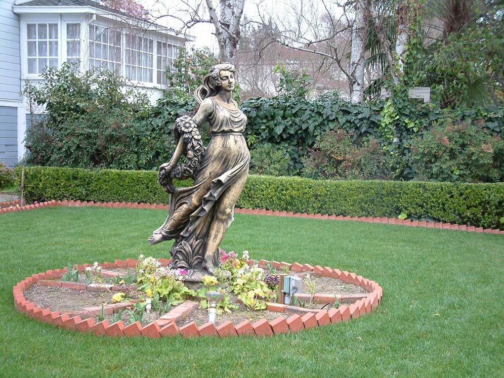 Formal Garden with Statuary